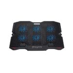 suporte para notebook coolstand 6 preto com 6 fan - keytime