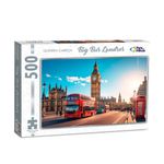 quebra cabeça 500 peças big bus londres