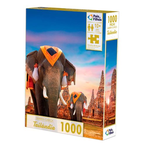 quebra-cabeça 1000 peças tailândia