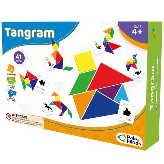 jogo tangram 7 peças 41 cartas jogo tangram 7 peças 41 cartas