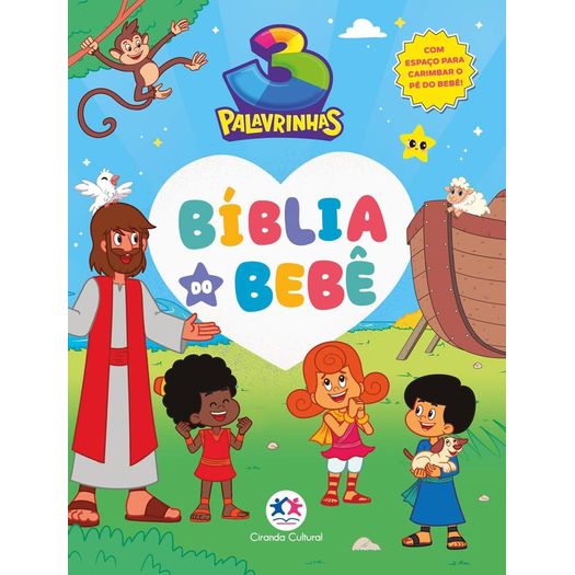 3 palavrinhas - bíblia do bebê