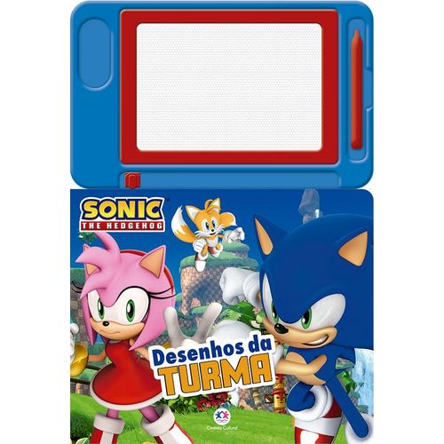 sonic - desenhos da turma