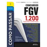 como passar em concursos fgv