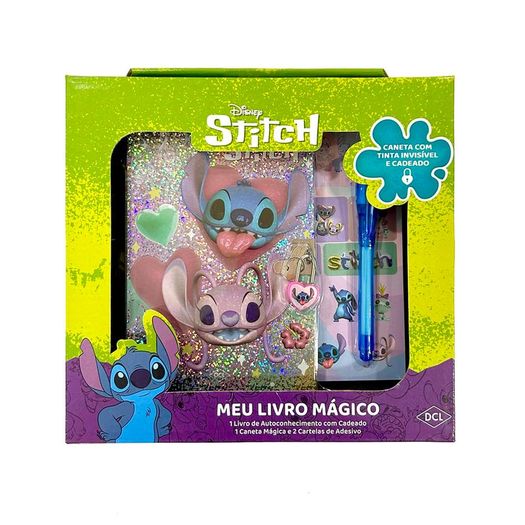 disney - meu livro mágico - stitch