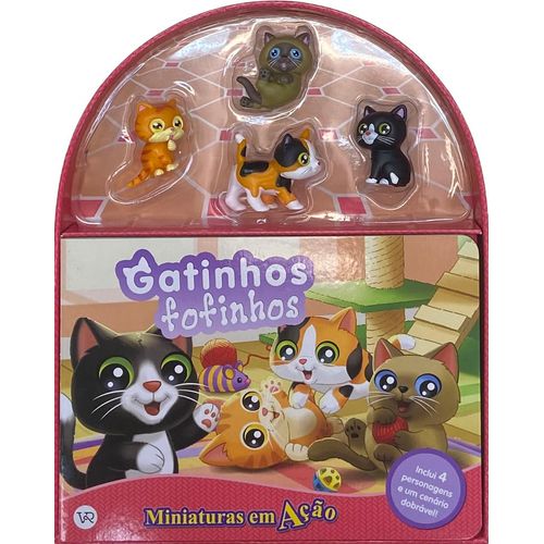 miniaturas em ação - gatinhos fofinhos