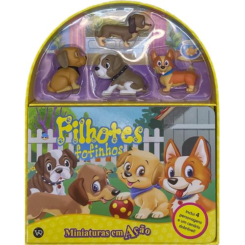 miniaturas em ação - filhotes fofinhos