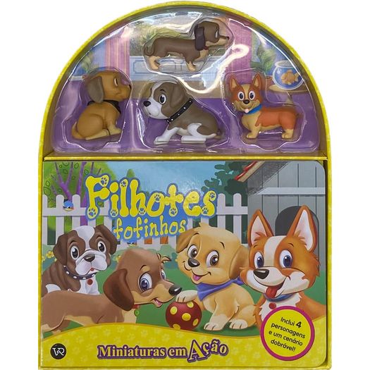 miniaturas em ação - filhotes fofinhos miniaturas em ação - filhotes fofinhos