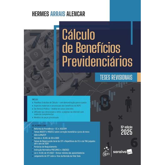 cálculo de benefícios previdenciários
