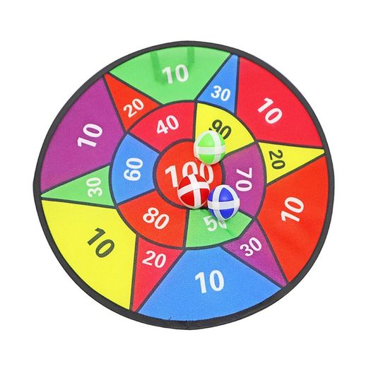 alvo de velcro com 3 bolinhas alvo de velcro com 3 bolinhas