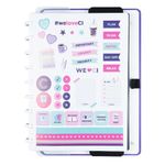 caderno inteligente 80f g intense purple