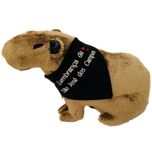 pelúcia capivara lembrança de são josé dos campos pelúcia capivara lembrança de são josé dos campos