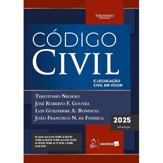 codigo-civil-e-legislacao-civil-em-vigor