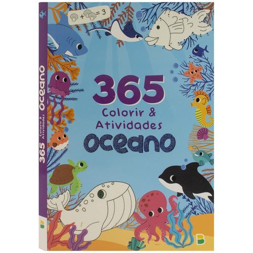 365 oceano - colorir & atividades