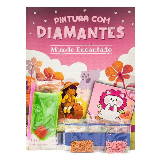 pintura com diamantes: mundo encantado pintura com diamantes: mundo encantado