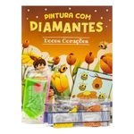 pintura com diamantes: doces corações