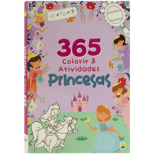 365 princesas - colorir & atividades