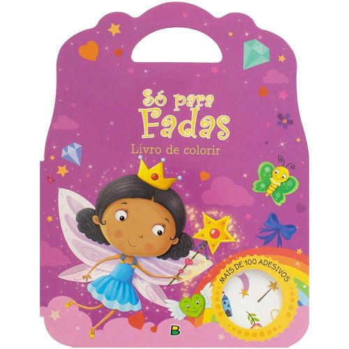 livro de colorir - só para fadas