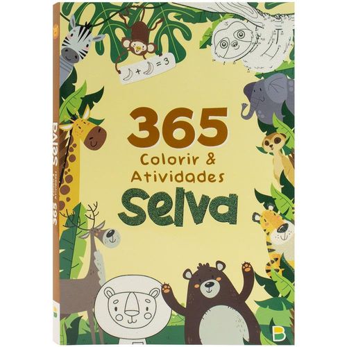 365 selva - colorir & atividades