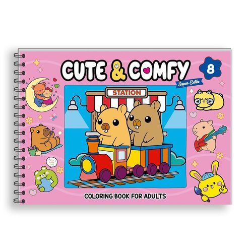 cute & comfy super extra edição 8 - capa station