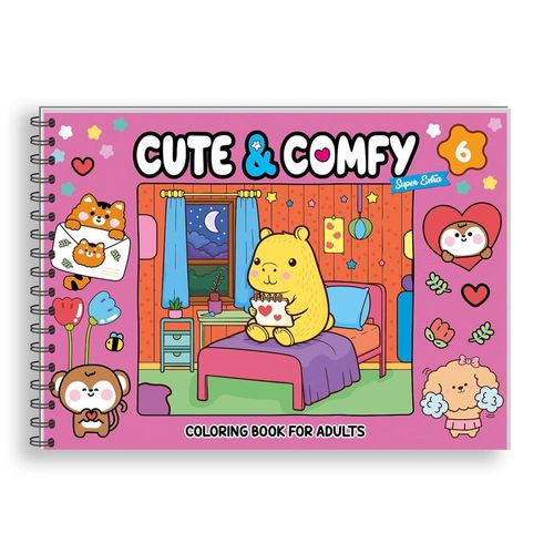 cute & comfy super extra edição 6 - capa quarto