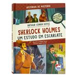 histórias de mistério: sherlock holmes - um estudo em escarlate