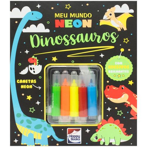 meu mundo neon: dinossauros