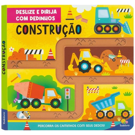 deslize e dirija com dedinhos: construção deslize e dirija com dedinhos: construção