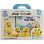 cantigas com dedoches no banho: cinco patinhos