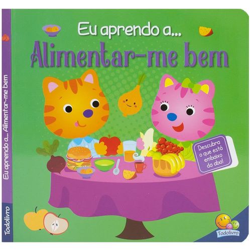 eu aprendo a alimentar-me bem
