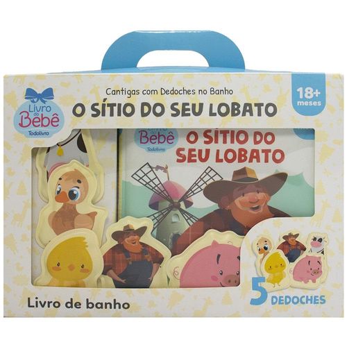 cantigas com dedoches no banho: sítio do seu lobato, o