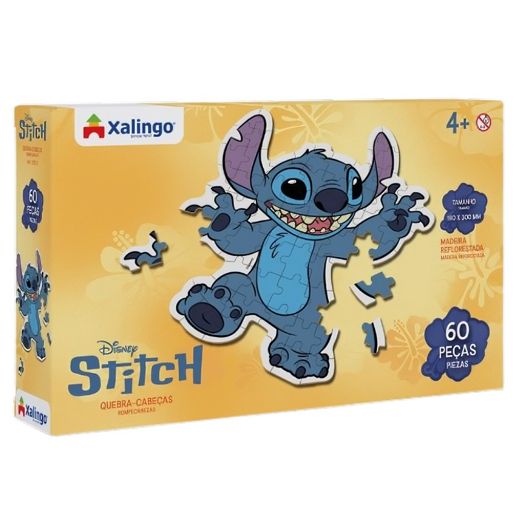 quebra-cabeça 60 peças stitch quebra-cabeça 60 peças stitch
