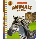 nomes & texturas: animais da selva