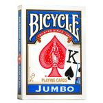 jogo de cartas baralho jumbo index diversas cores bicycle