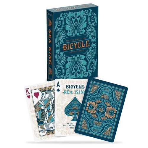jogo de cartas baralho sea king bicycle