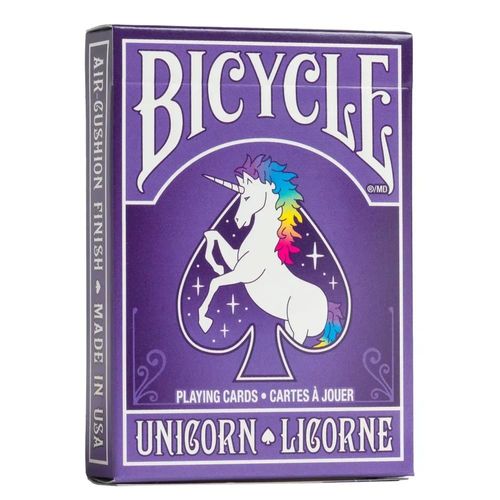 jogo de cartas baralho unicorn retail bicycle