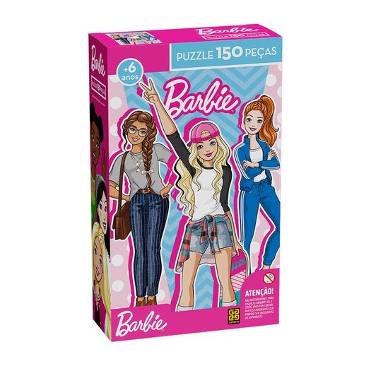 quebra-cabeça 150 peças barbie quebra-cabeça 150 peças barbie