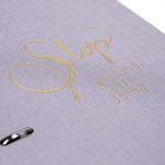 caderno fichario ultra cotton lilás caderno fichario ultra cotton lilás