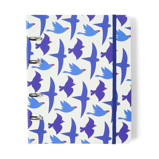 caderno criativo argolado litoral revoada off white pautado 100 folhas caderno criativo argolado litoral revoada off white pautado 100 folhas