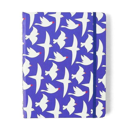 caderno organizador duo litoral revoada azul 90 folhas caderno organizador duo litoral revoada azul 90 folhas