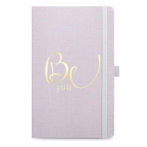 caderno papertalk pontilhado maxi cotton lilás