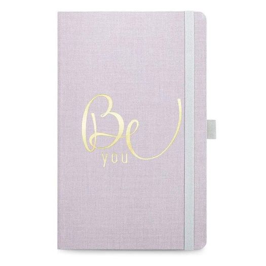 caderno papertalk pontilhado maxi cotton lilás 12,5x20cm