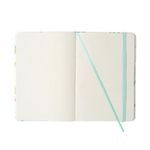 caderneta lagoa cisne floral off white pontado 160 folhas caderneta lagoa cisne floral off white pontado 160 folhas