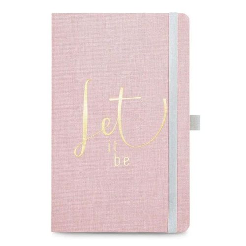 caderno papertalk pontilhado maxi cotton rosa