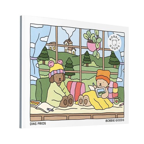 dias frios - livro de colorir oficial bobbie goods