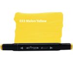 caneta-marcador-ponta-dupla-marker-dual-melon-yellow-033-pk0206d