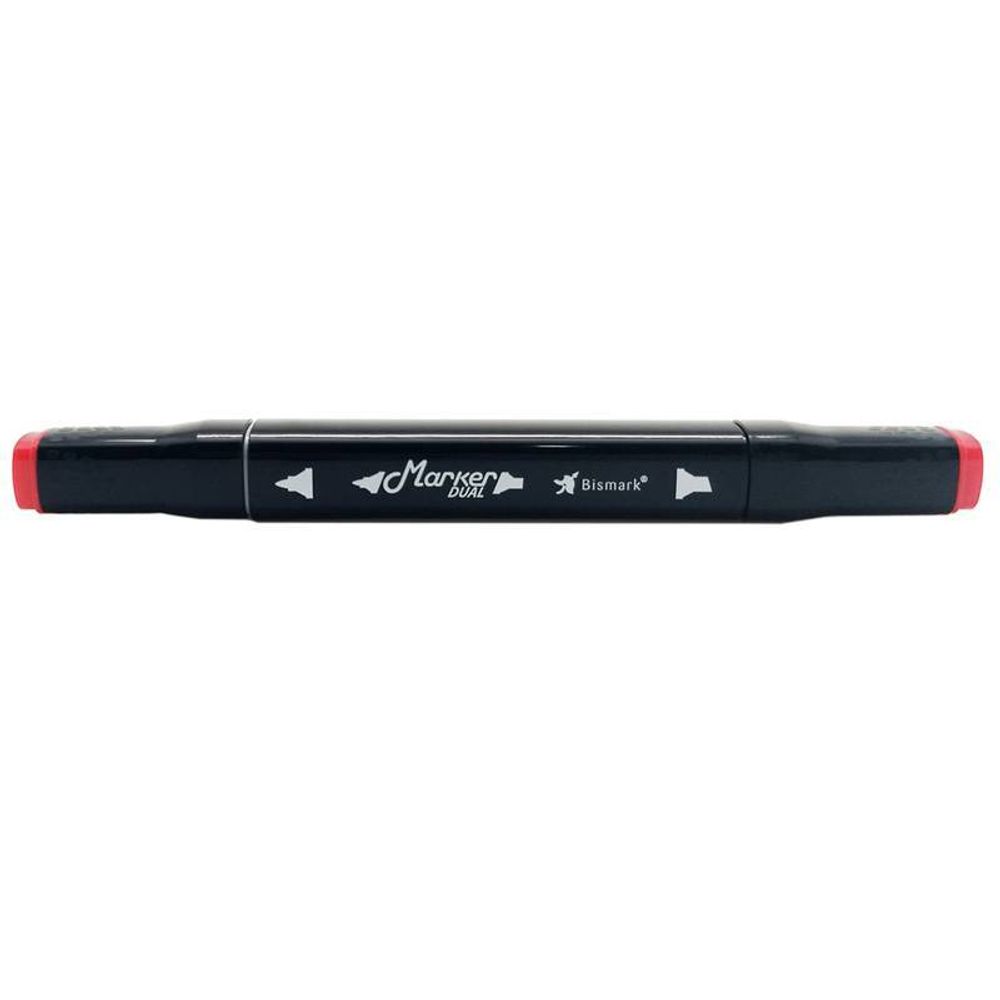 Caneta Marcador Ponta Dupla Marker Dual Geranium - Livrarias Curitiba