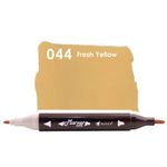 caneta marcador ponta dupla marker dual fresh yellow caneta marcador ponta dupla marker dual fresh yellow
