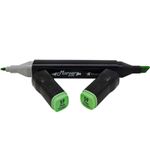 caneta marcador ponta dupla marker dual pale green caneta marcador ponta dupla marker dual pale green