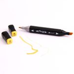 caneta marcador ponta dupla marker dual fresh yellow caneta marcador ponta dupla marker dual fresh yellow