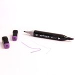 caneta marcador ponta dupla marker dual lavander caneta marcador ponta dupla marker dual lavander